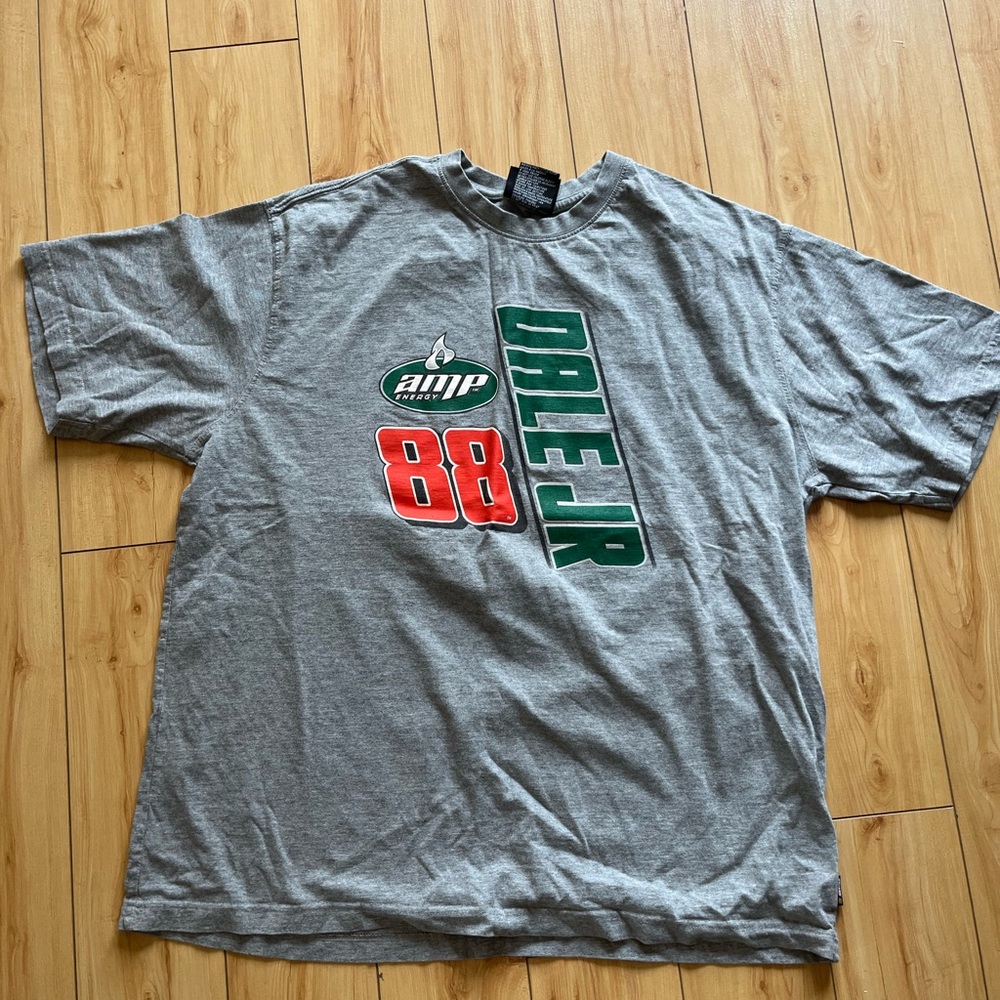 Gray Dale Jr Graphic T-Shirt